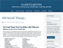 Tablet Screenshot of clancycross.com
